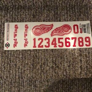 Red wing stickers